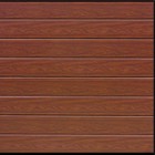 Hormann Sectional Rosewood Ribbed 